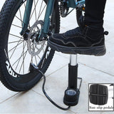 High Pressure Foot Air Pump with Gauge Heavy-Duty Foot Bike Pump for Bicycle Ball Scooter Car Inflatable Toys Mini Pump