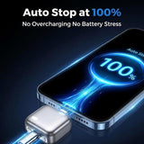 Type C Smart Auto Stop Charging Adapter