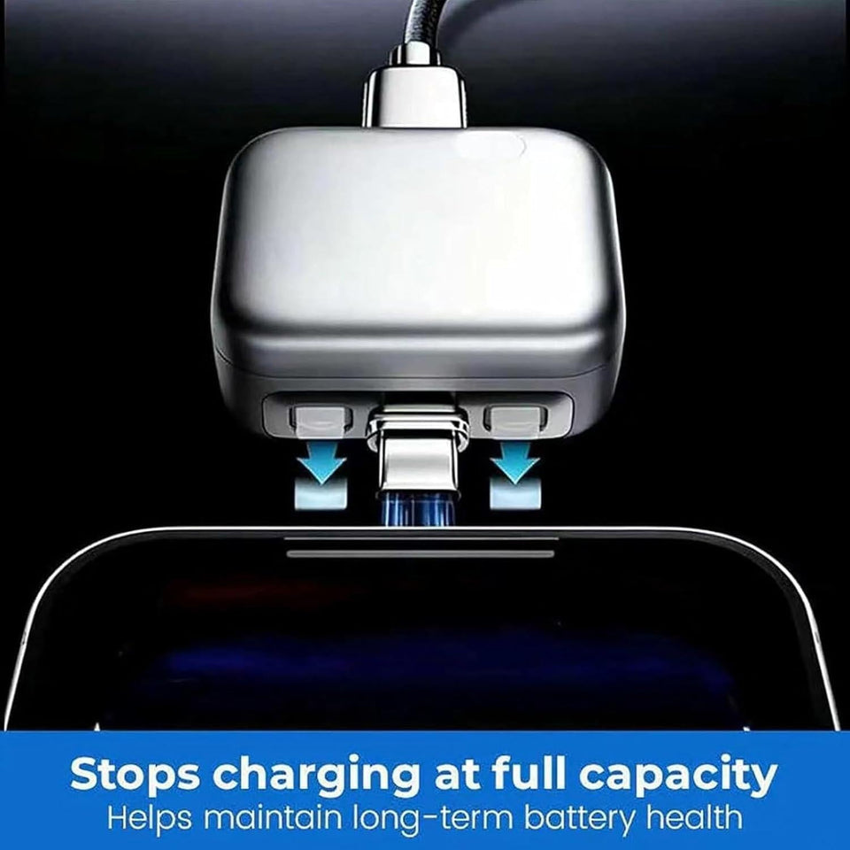 Type C Smart Auto Stop Charging Adapter