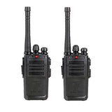 New Portable Black Walkie Talkie Pair With Batteries – Battery Operated